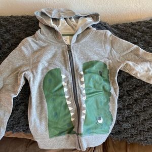 Carter’s NWT dinosaur hooded sweatshirt. 4T